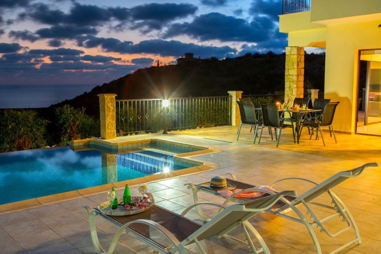 Villa Blue Jadeite Peyia Buitenkant foto