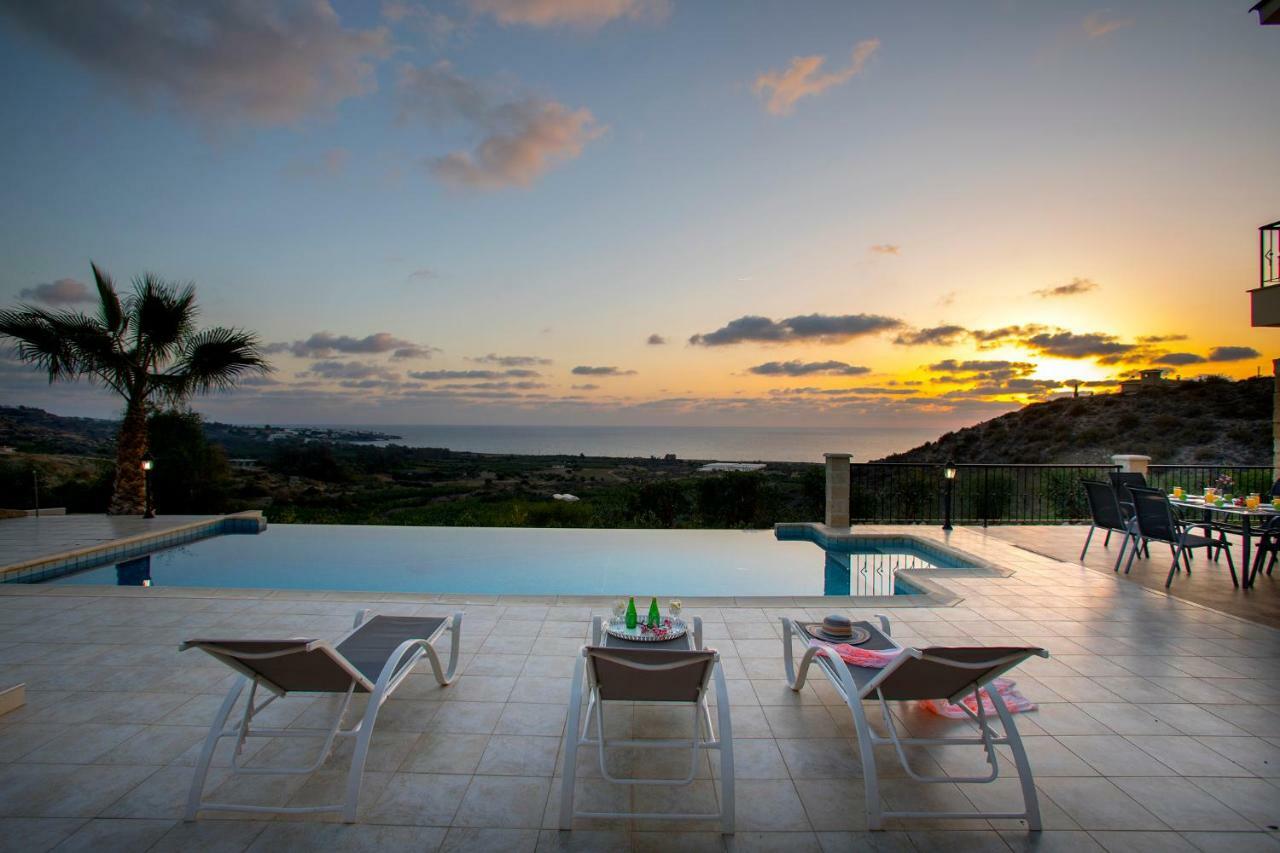 Villa Blue Jadeite Peyia Buitenkant foto