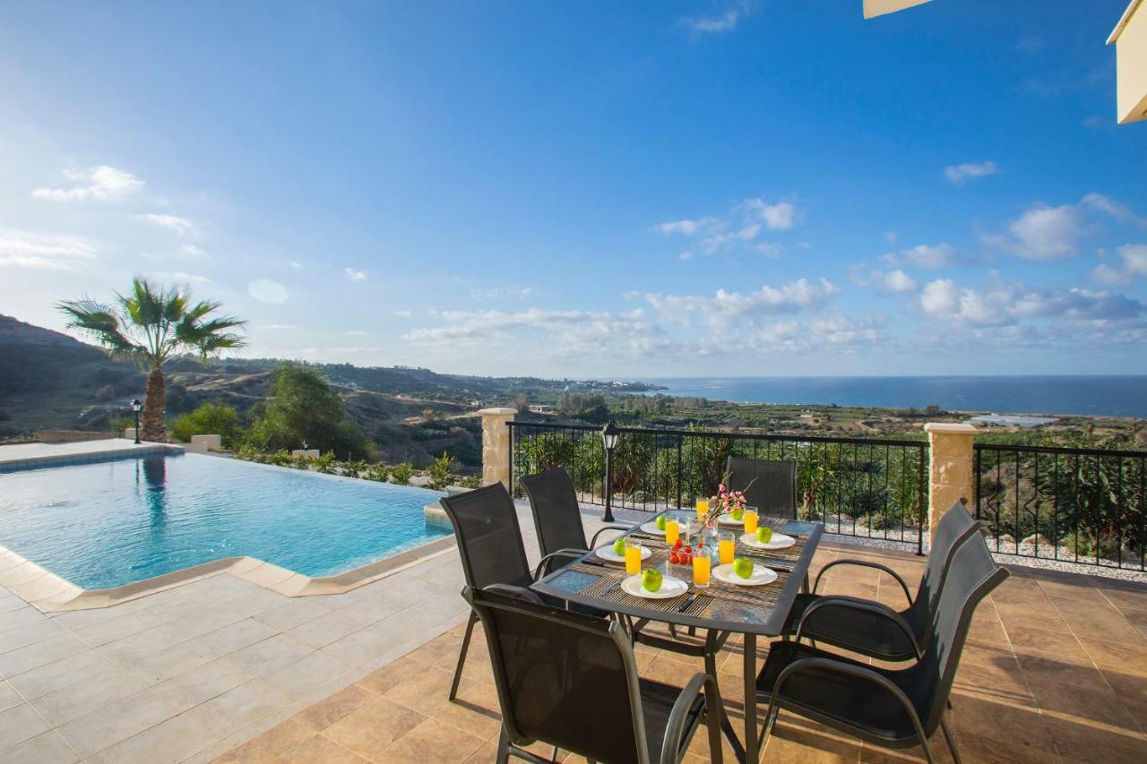 Villa Blue Jadeite Peyia Buitenkant foto