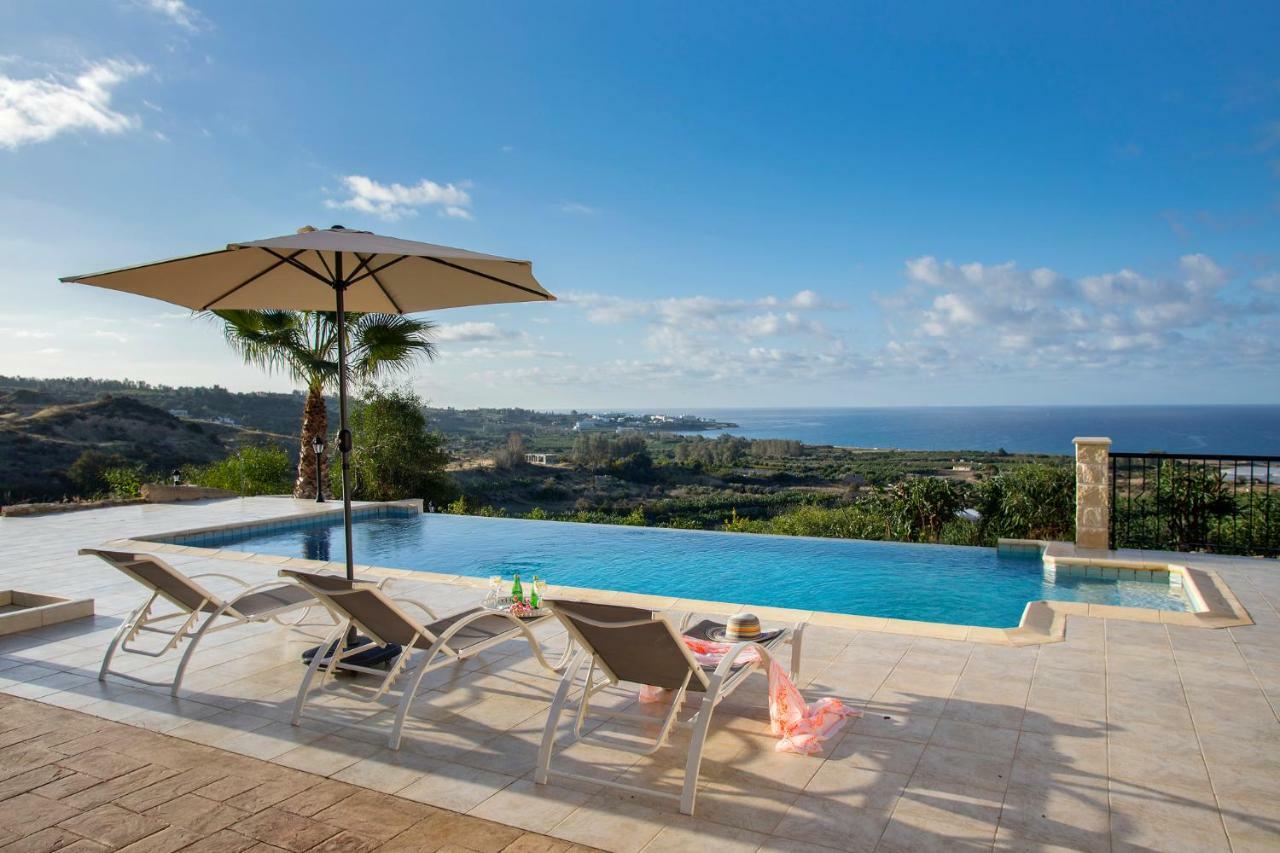 Villa Blue Jadeite Peyia Buitenkant foto